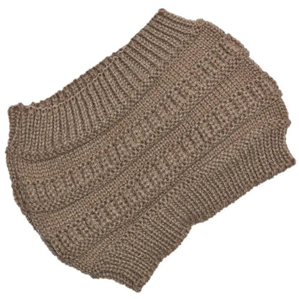 Women’s Ponytail Knitted Beanie