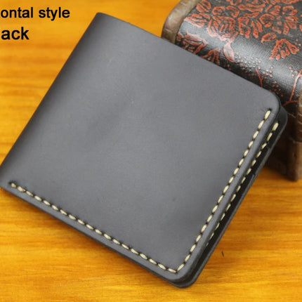Vintage Crazy Horse Leather Wallet