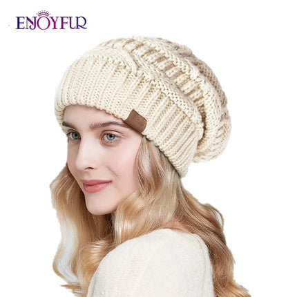 Oversized Chunky Knit Beanie