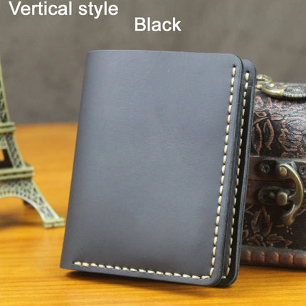 Vintage Crazy Horse Leather Wallet