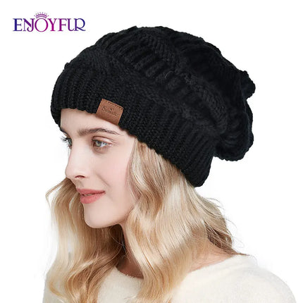 Oversized Chunky Knit Beanie