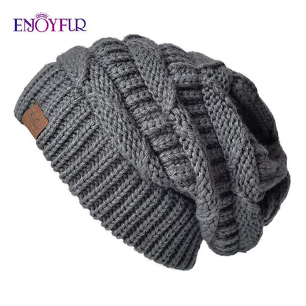 Oversized Chunky Knit Beanie