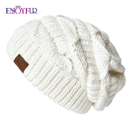 Oversized Chunky Knit Beanie