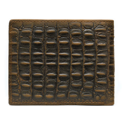 Premium Slim Cowhide Bifold Wallet