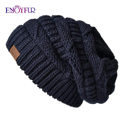 Oversized Chunky Knit Beanie