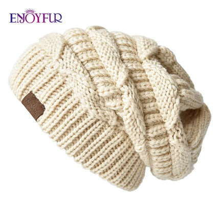 Oversized Chunky Knit Beanie
