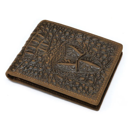 Premium Slim Cowhide Bifold Wallet