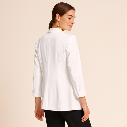 Women’s Matte Finish 3/4-Sleeve Blazer