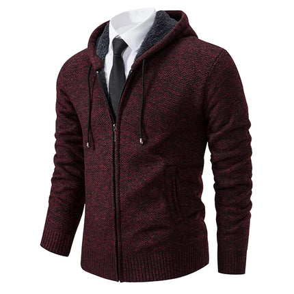 Men’s Fleece-Lined Zip Cardigan