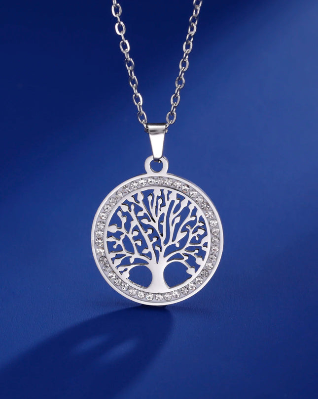 Skyrim Tree of Life Zircon Pendant Necklace