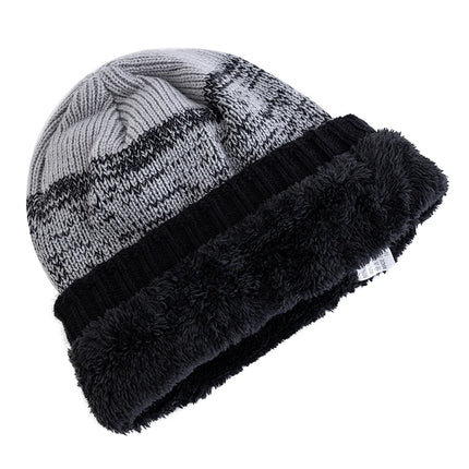 Plush Fur-Lined Slouchy Beanie for Women