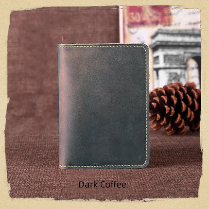 Genuine Cow Leather Passport Wallet