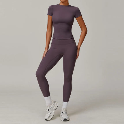 High-Waist 2-Piece Women’s Yoga Set