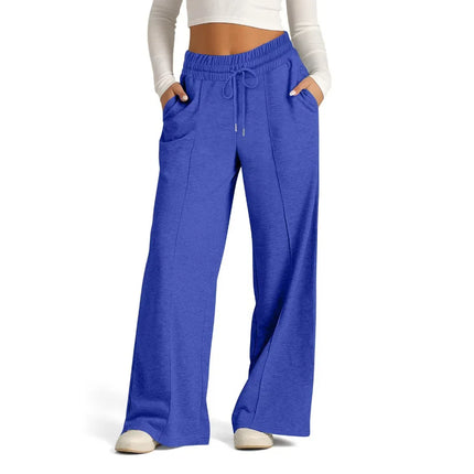 Loose Straight-Leg Sweatpants