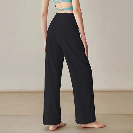 High-Waisted Stretch Lounge Sweatpants with Pockets