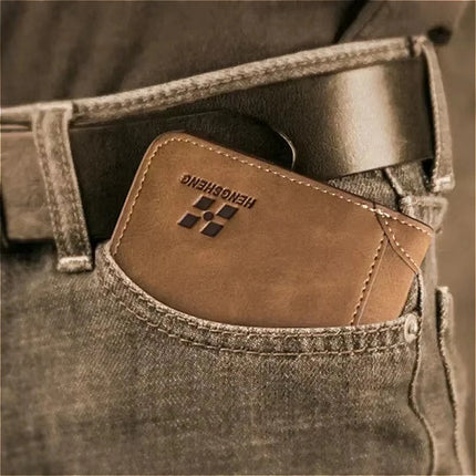 Slim Cowhide Billfold Wallet