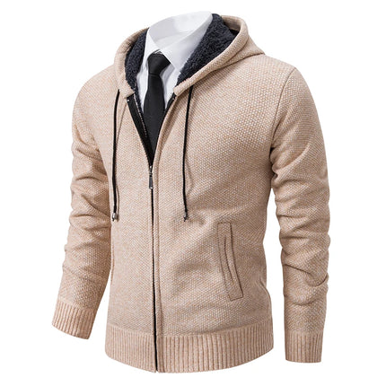 Men’s Fleece-Lined Zip Cardigan