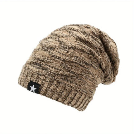 Fur-Lined Slouchy Winter Beanie Unisex