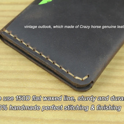 Handmade Leather Card Holder