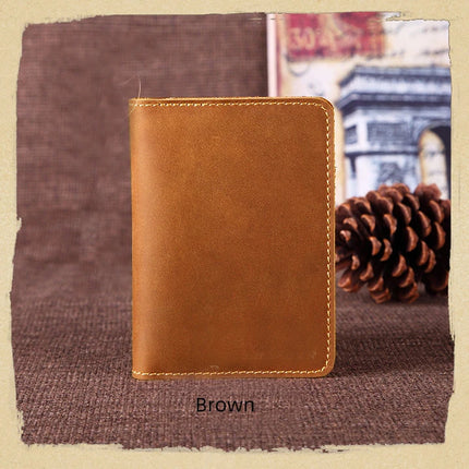 Genuine Cow Leather Passport Wallet