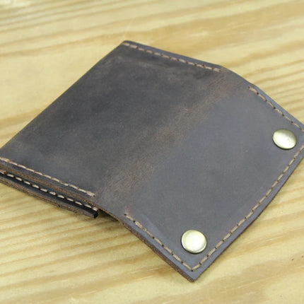 Crazy Horse Leather Card Holder