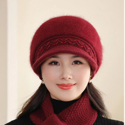 Double-Layer Winter Baseball Beanie