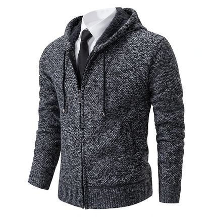 Men’s Fleece-Lined Zip Cardigan