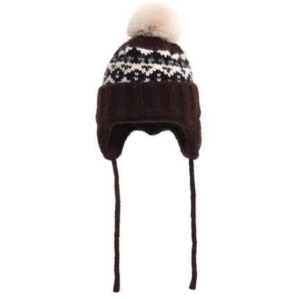 Fashionable Women's Winter Beanie with Pom-Pom