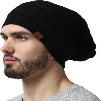 NC Fur-Lined Knitted Beanie