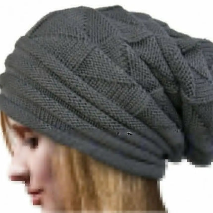 Unisex Oversized Baggy Knitted Beanie