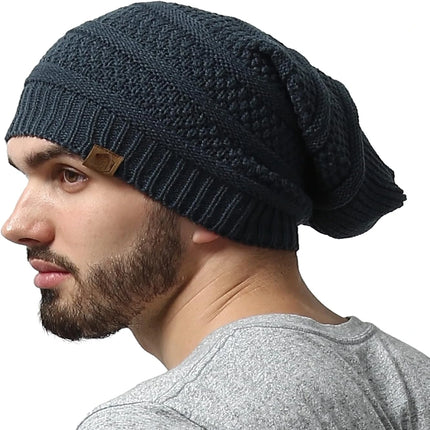 NC Fur-Lined Knitted Beanie