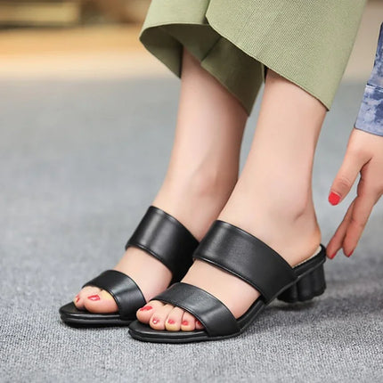 Women’s Open-Toe Block Heel Sandals