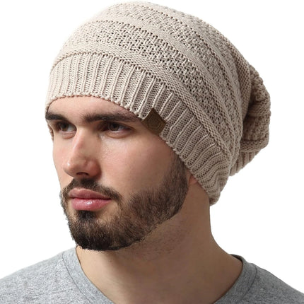 NC Fur-Lined Knitted Beanie