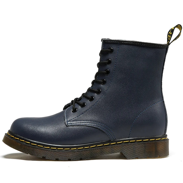Men’s Fleece-Lined Leather Winter Chelsea Work Boots