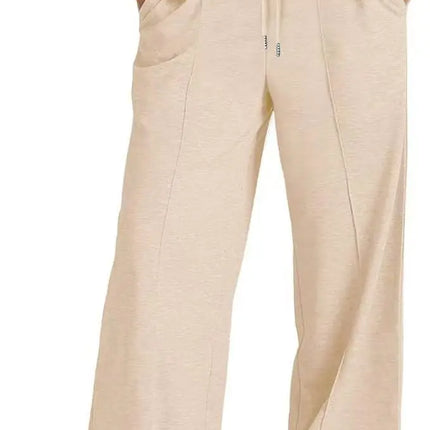 Loose Straight-Leg Sweatpants