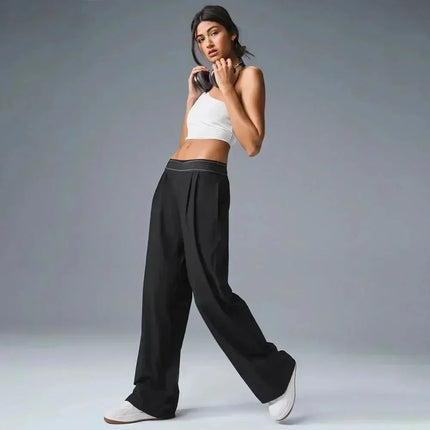 Premium Straight-Leg Quick-Dry Yoga & Sports Pants for Women