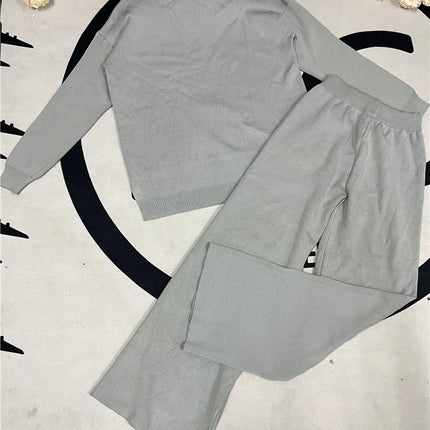 Women’s Knit Turtleneck Tracksuit Set