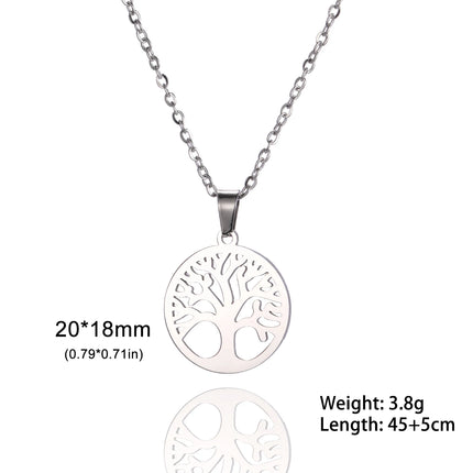 Skyrim Tree of Life Zircon Pendant Necklace