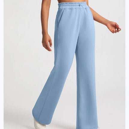 High Waist Wide Leg Sweatpants Women