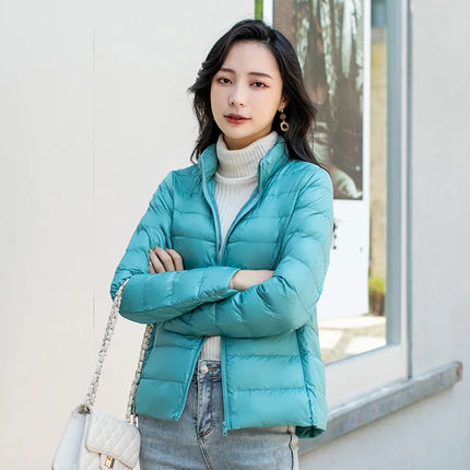 Women's Ultra-Lightweight Packable Puffer Jacket