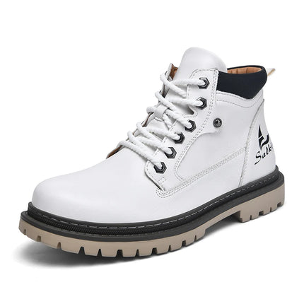 Handmade Leather Ankle Winter Boots UK