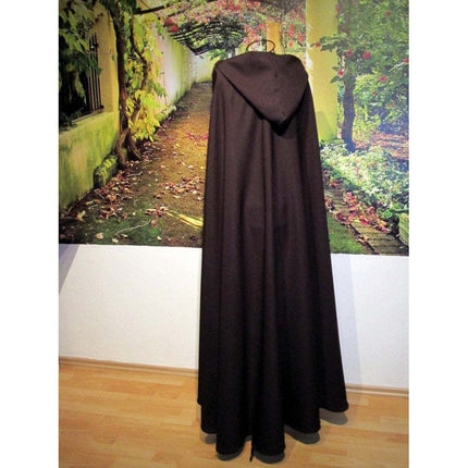 Men’s/Women’s Thick Hooded Cloak Coat – Warm Halloween Cape