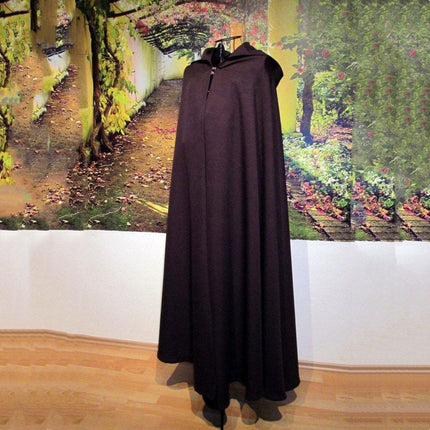 Men’s/Women’s Thick Hooded Cloak Coat – Warm Halloween Cape