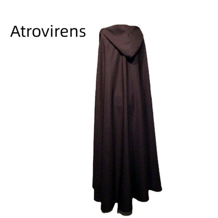 Men’s/Women’s Thick Hooded Cloak Coat – Warm Halloween Cape