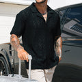 Hollow Shirt Men's Casual Top-HighTouch
