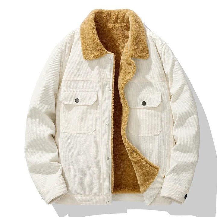 Men's Sherpa Lined Corduroy Jacket