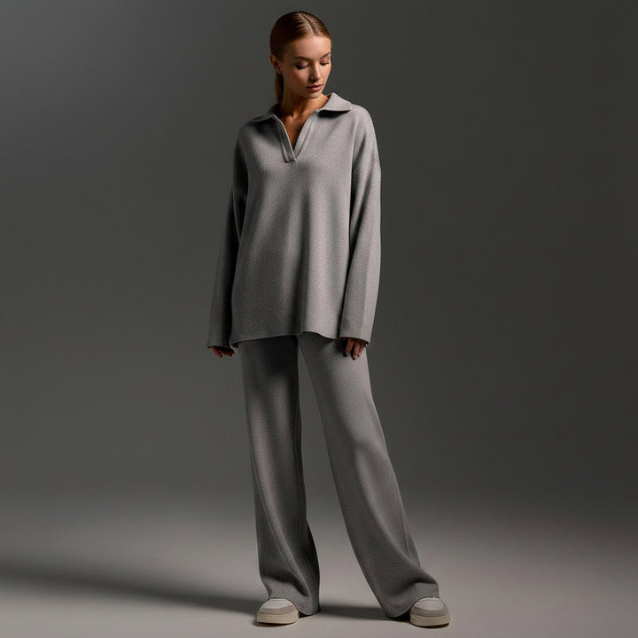 Women's Knitted Two-Piece Set-HighTouch