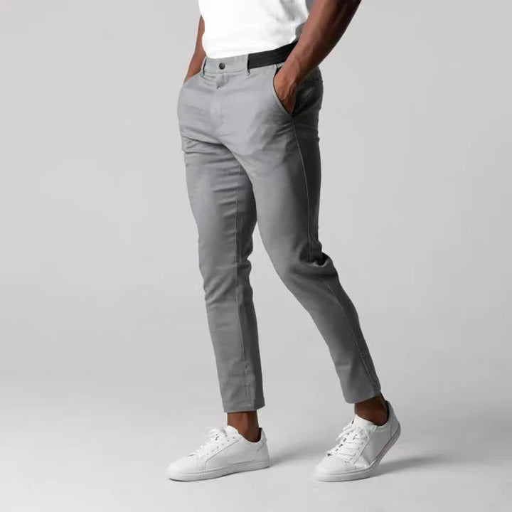 Men's Chino Trousers – Classic Cotton Fit