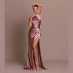 Wedding Guest Dress with Slit-HighTouch