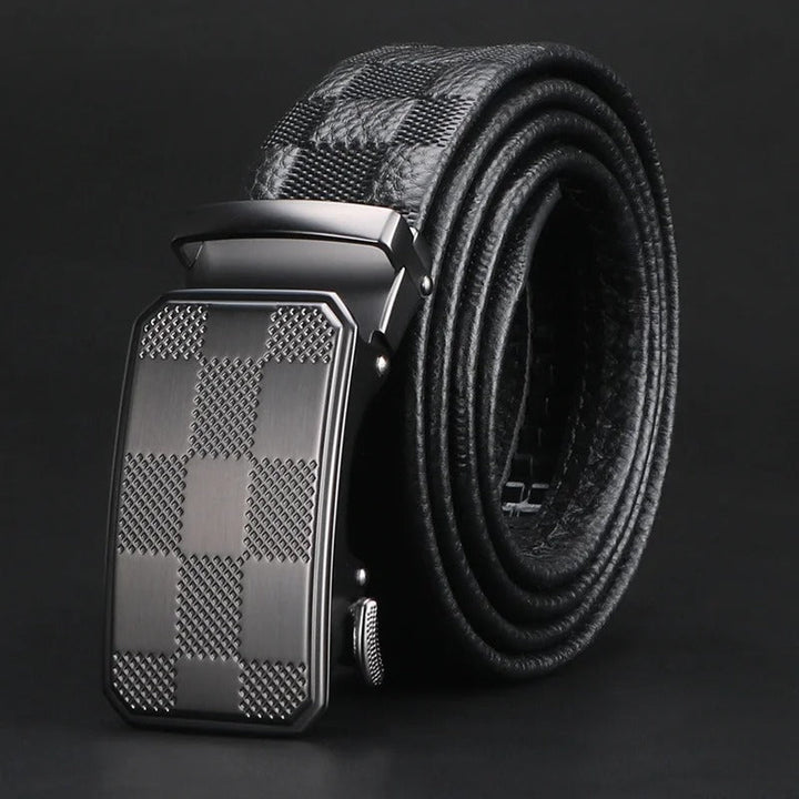 Men's 100% Cowhide Leather Belt | Automatic Buckle